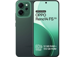 Smartphone OPPO Reno 14 FS (6.57'' - 12 GB - 512 GB - Verde Luminoso)