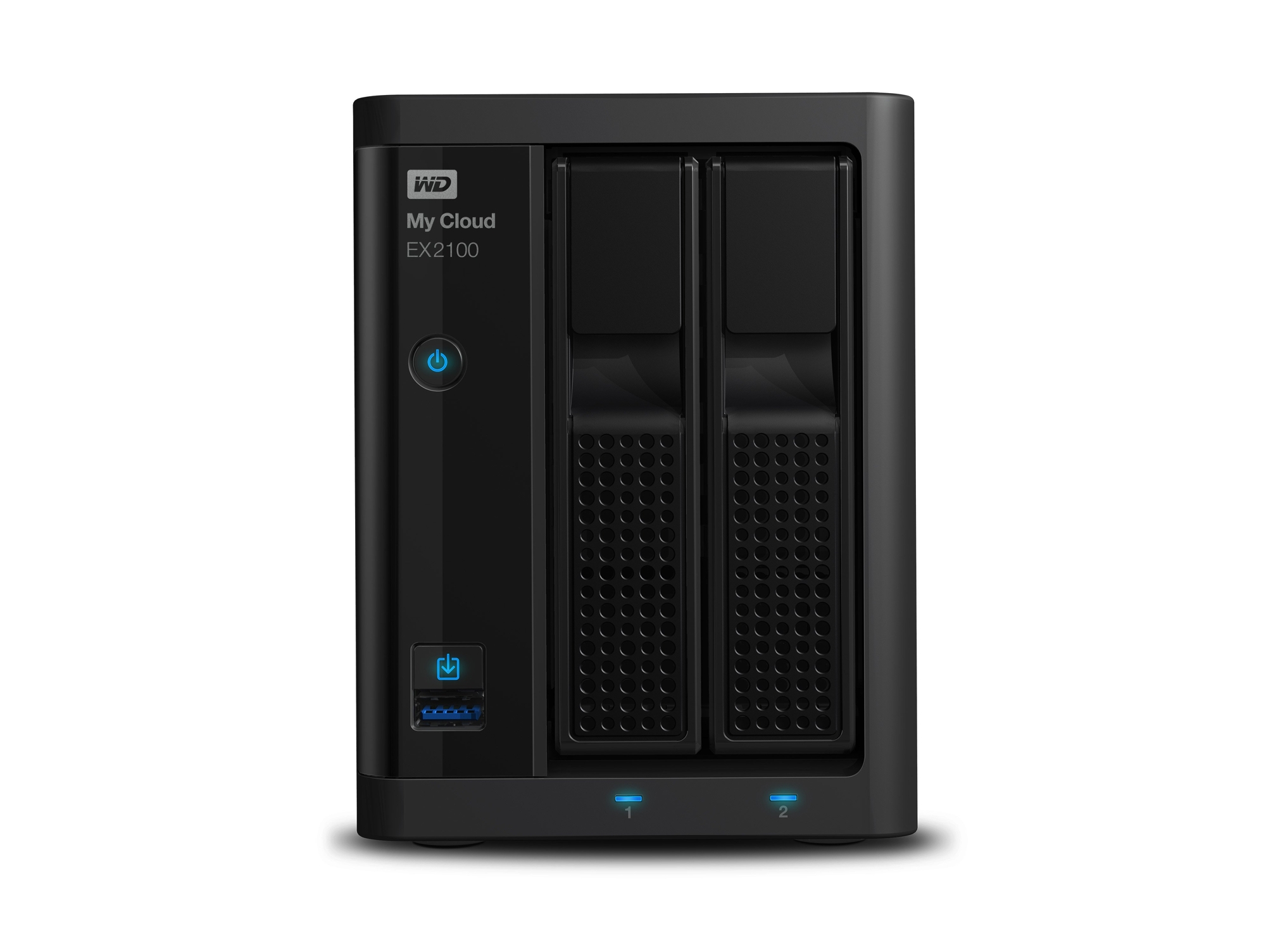 NAS WESTERN DIGITAL Mycloud Ex2100 8Tb Emea (2 BahÃ­as - 4 TB)