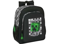 Mochila Junior MINECRAFT (32 x 38 x 12 cm)