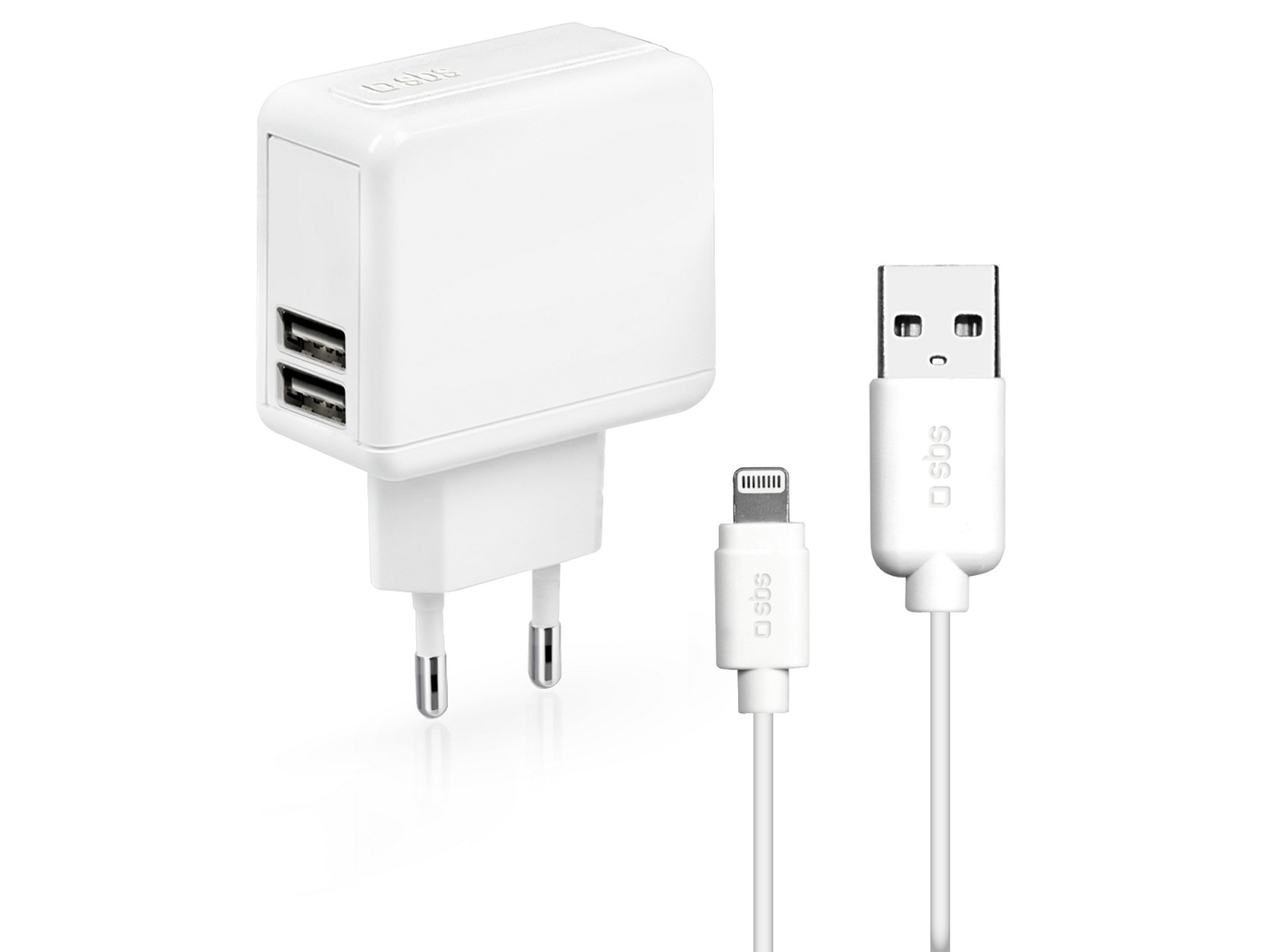 Kit de Viaje + Cable USB Batería 2000 mAh