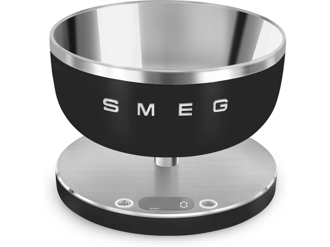 Balanza de Cocina SMEG KSC01BLMWW (Capacidad: 5Kg - Precisión: 1g)