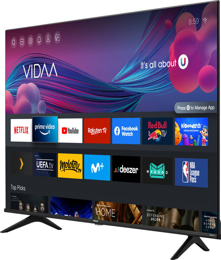 TV HISENSE 50A6BG (LED - 50'' - 127 cm - 4K Ultra HD - Smart TV)