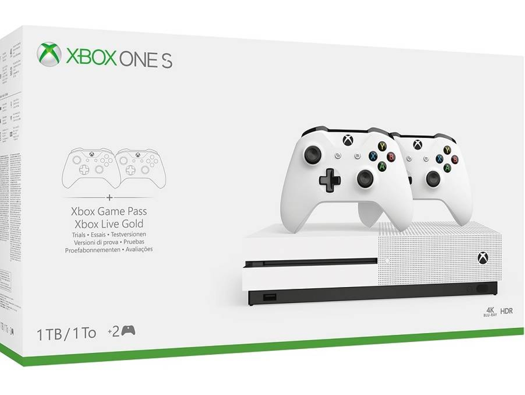 Consola Xbox One S (1 TB)