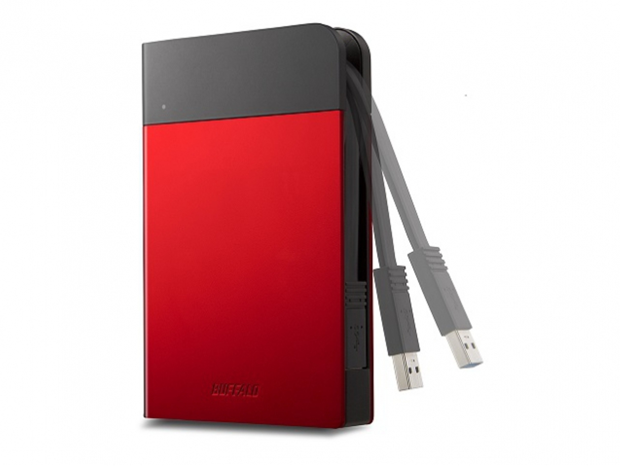 Disco HDD Externo BUFFALO Ministation Extreme 2.5'' (Rojo - 1 TB - USB 3.0)