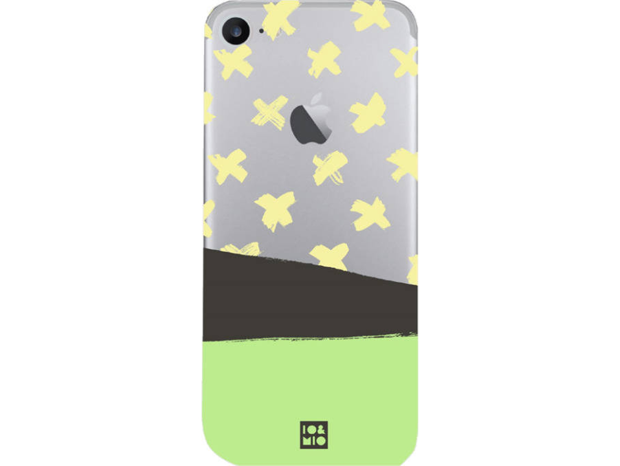 Carcasa iPhone 7, 8 IO&MIO Cross Transparente