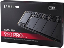 Disco SSD Interno SAMSUNG 960 Pro (1 TB - M.2 PCI-Express - 3500 MB/s)