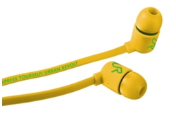 Auriculares con Cable URBAN REVOLT Duga (In Ear - Micrófono - Amarillo)
