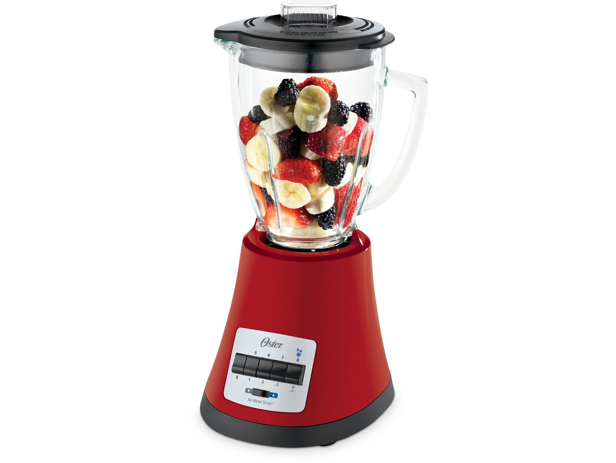 Batidora de Vaso OSTER Monterrey BLSTMG-RD0-050 (450 W - 1.25 L - Rojo)