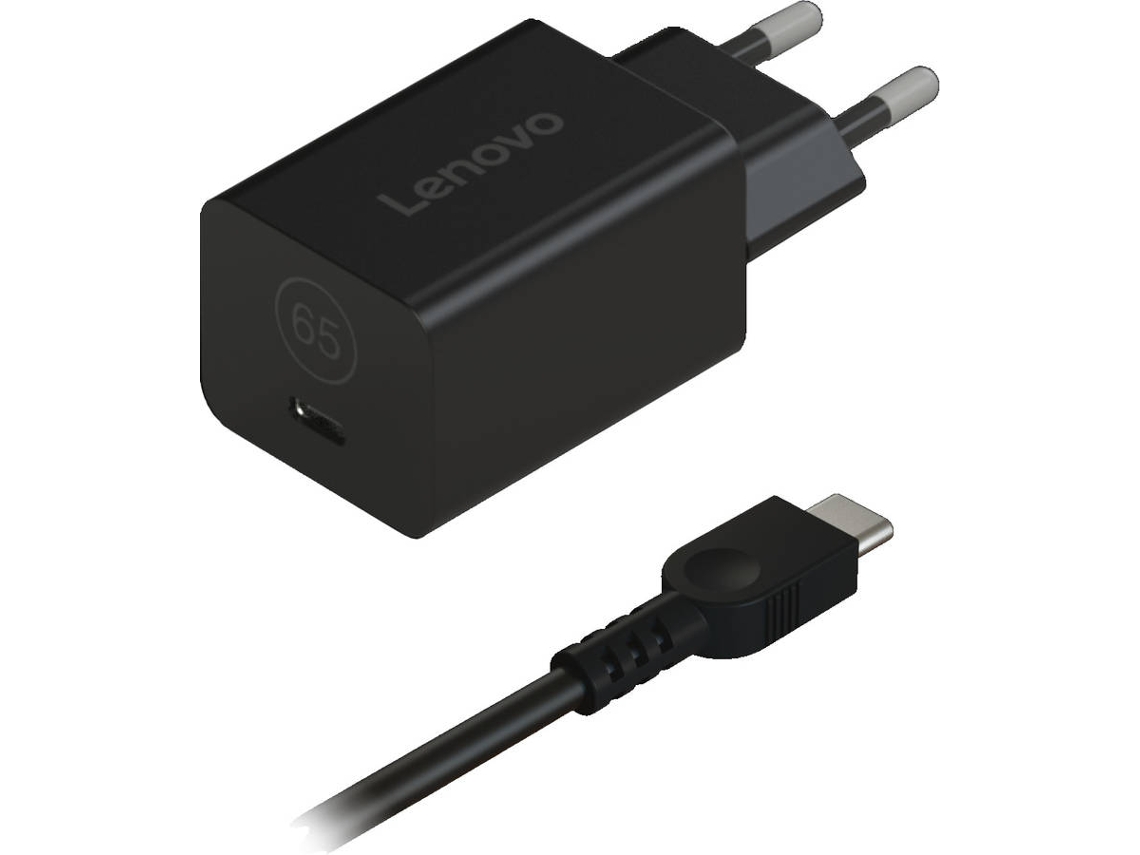 Cargador LENOVO G0A6GN65EU (USB-C - 65 W - Negro)