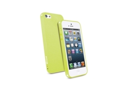 Funda Crystal Soft MUVIT para iPhone 5 / 5S / SE Verde