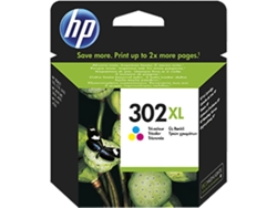 Cartucho de tinta Original HP 302 XL Tricolor para HP DeskJet 2130, 3630 HP OfficeJet 3830, 4650 HP ENVY 4520