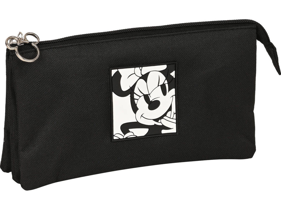 Estuche Triple MINNIE Dots(22 x 12 x 2 cm)