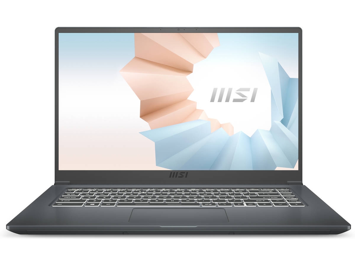 Portátil MSI Modern 15 A5M-010XES (15.6'' - AMD Ryzen 5 5500U - RAM: 8 GB - 512 GB SSD - AMD Radeon Graphics)