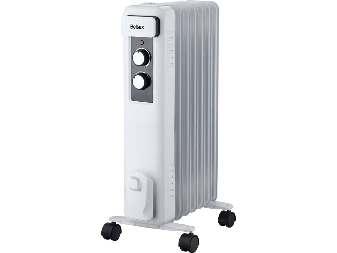 Calefactor de Aceite BELTAX BOH0717 (1500 W - Blanco)