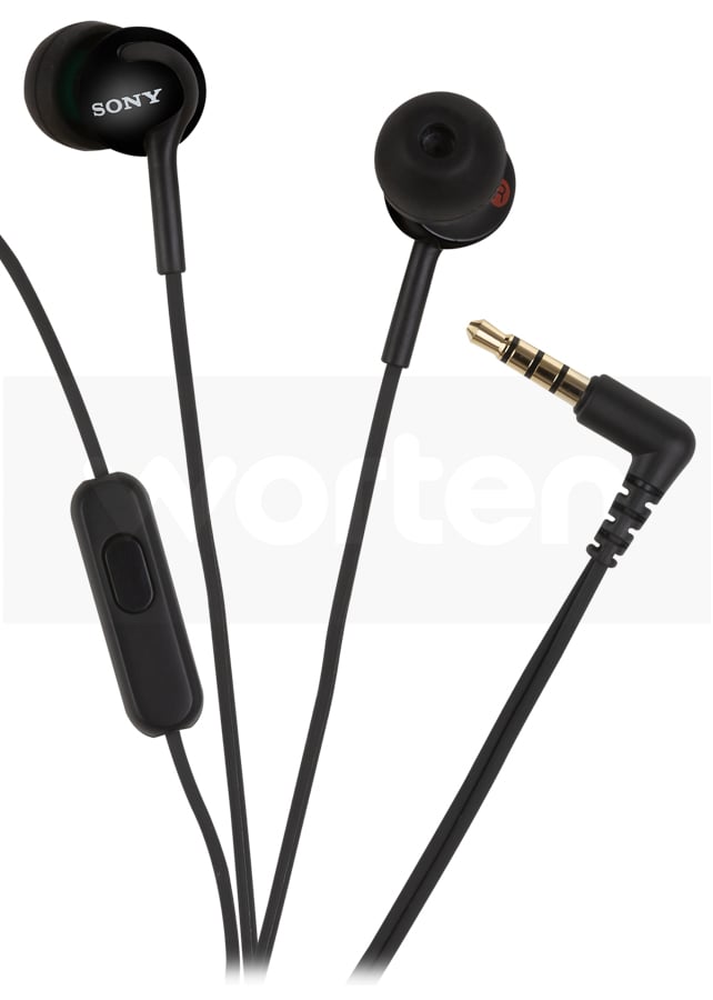 Auriculares con Cable SONY Mdr-Ex110Apb (In Ear - Micrófono - Negro)