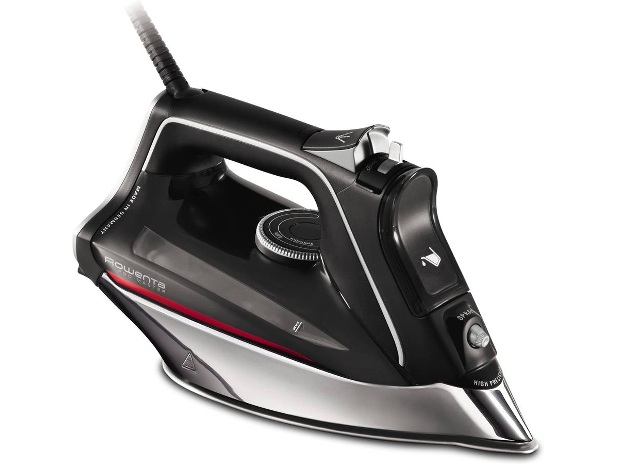 Plancha de Vapor ROWENTA DW8210D1 Pro Master (Caja Abierta - Chorro Vapor 200 g/min - Suela Inox)