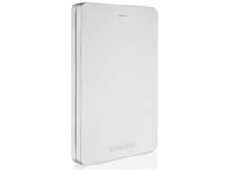 Disco HDD Externo TOSHIBA Canvio Alu 3S 500 GB (Plata - 500 GB - USB 3.0)