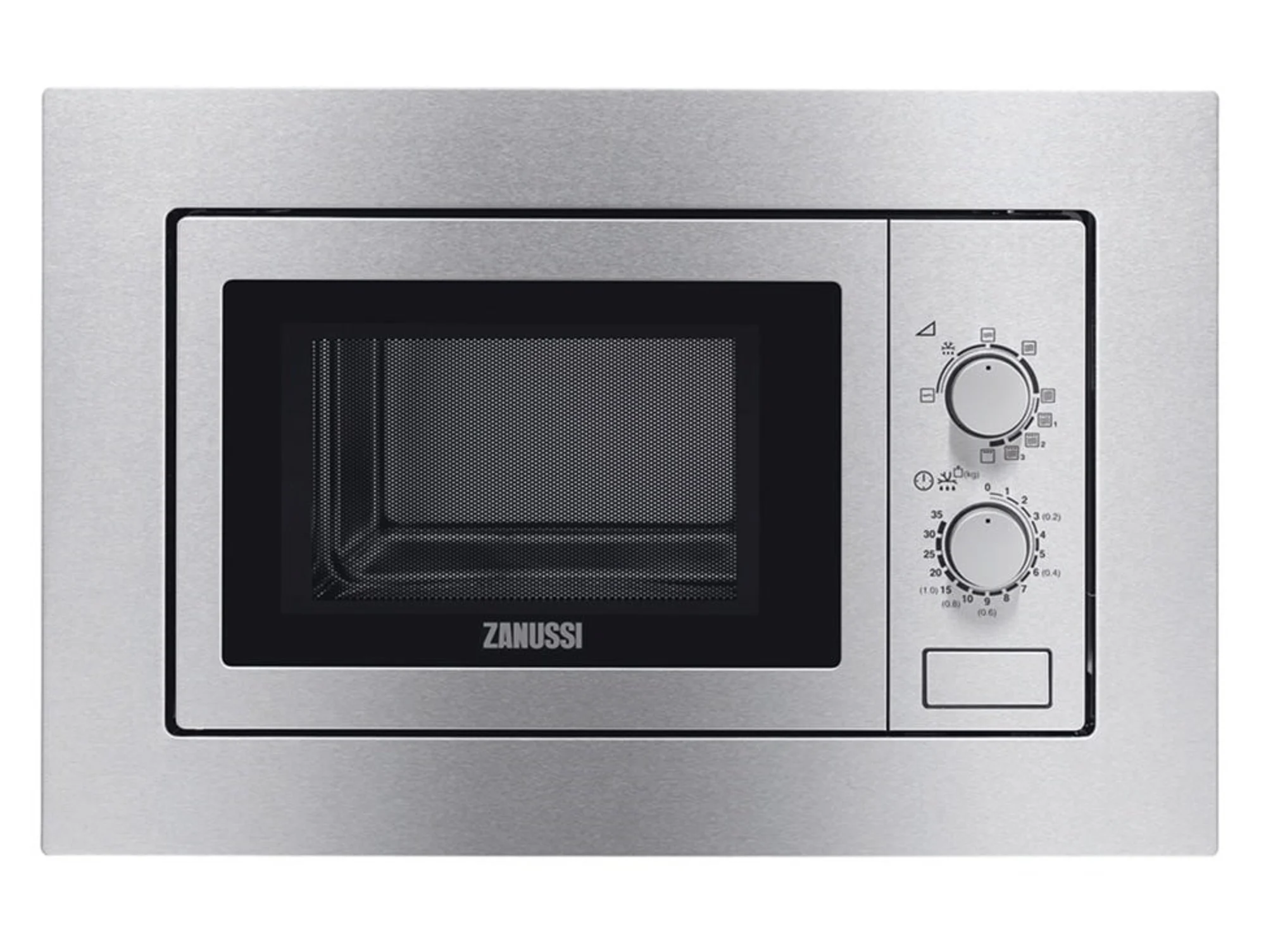 Microondas Integrable ZANUSSI ZSG20100XA (20 L - Con grill - Inox)