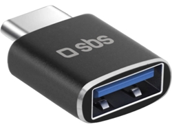 Adaptador USB-C - USB SBS Negro