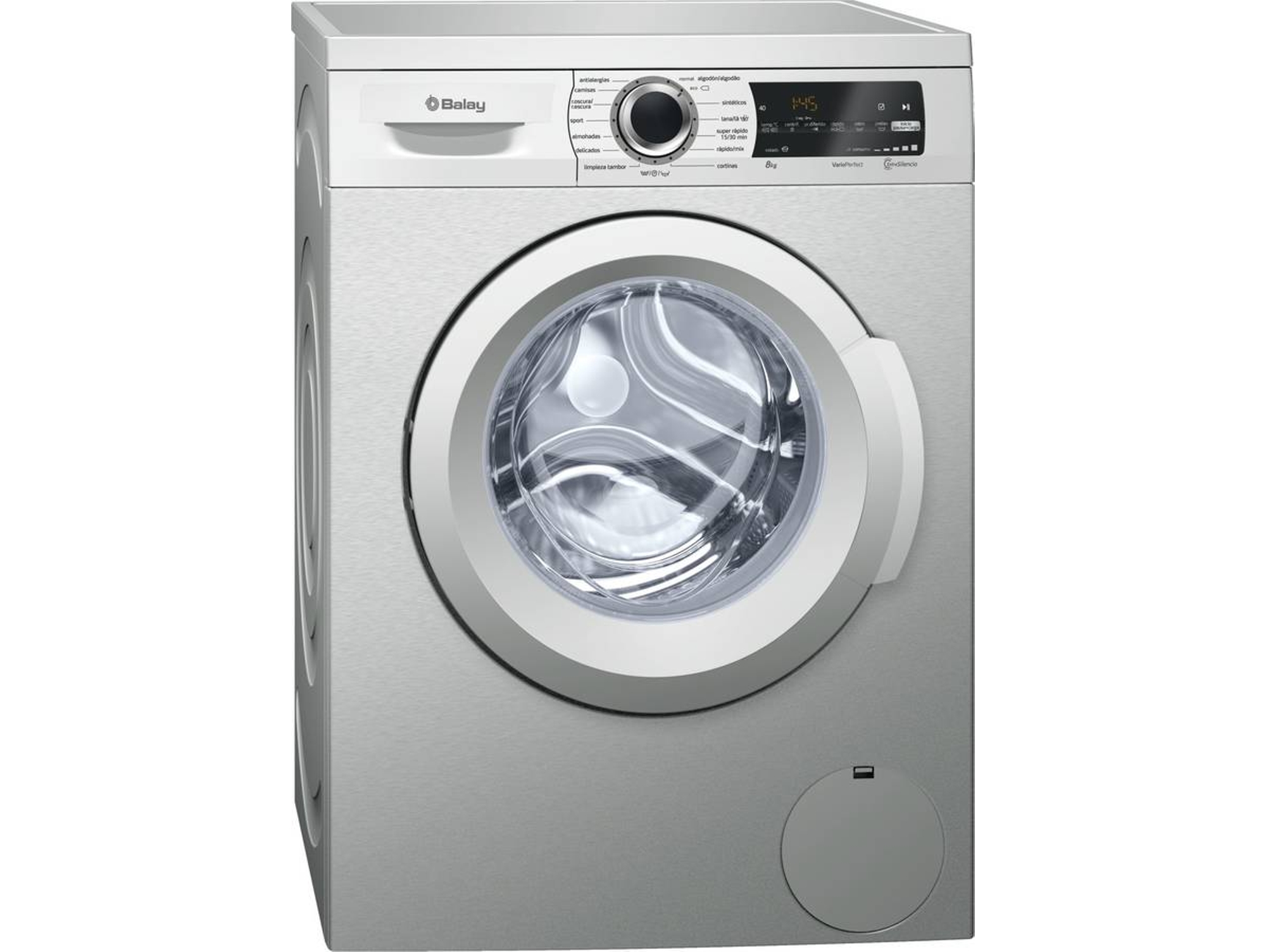 Lavadora BALAY 3TS986XT (8 kg - 1200 rpm - Inox)