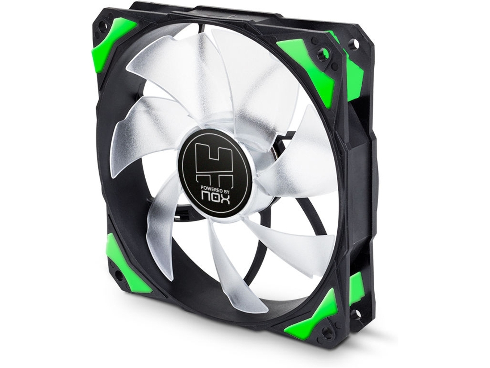 Ventilador PC NOX H-Fan 120mm Led Verde