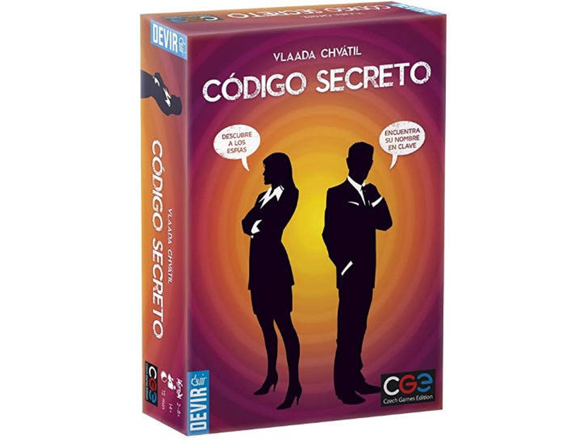Juego de Mesa DEVIR Código Secreto (Edad Mín: 10 Años)