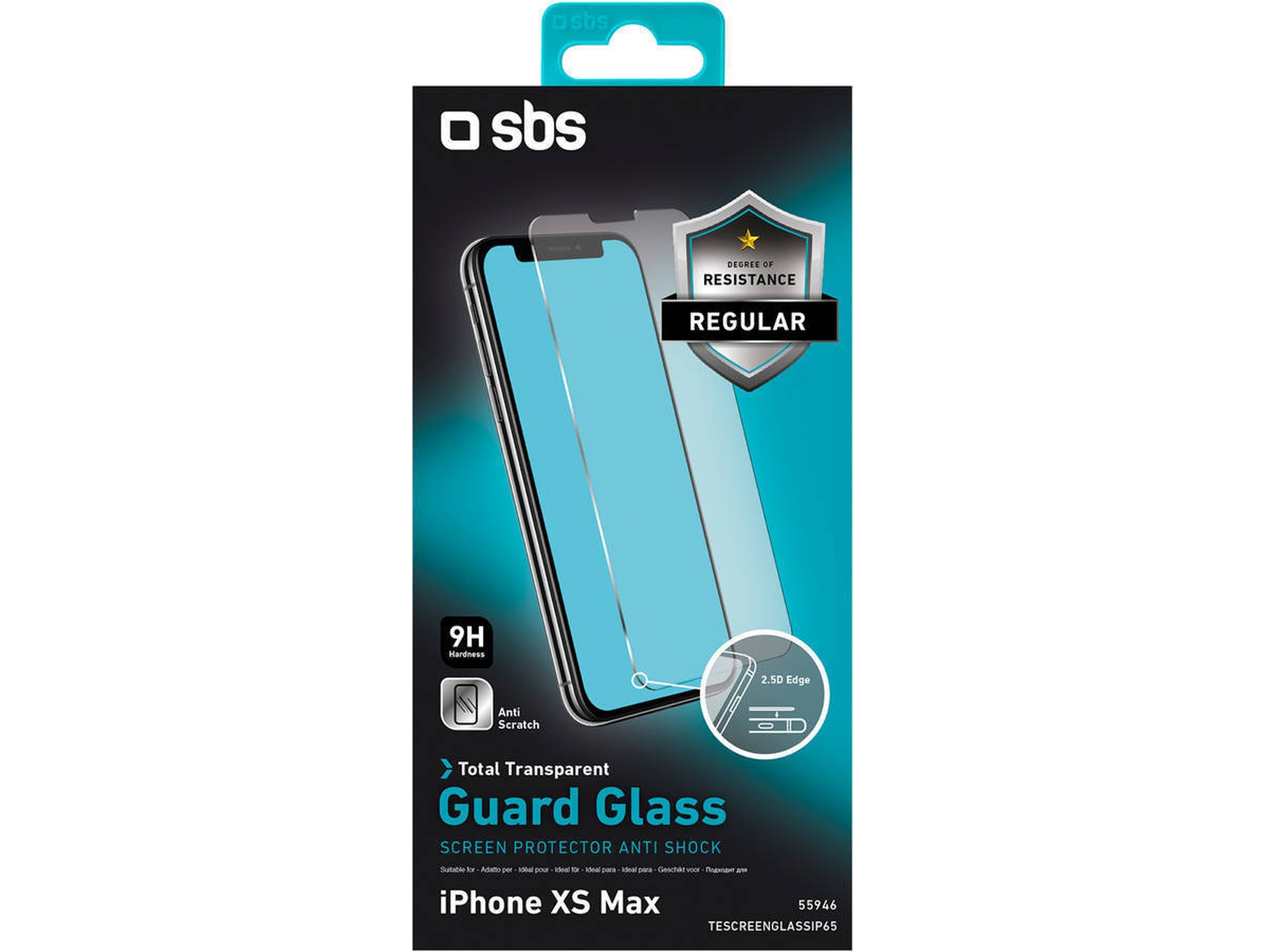 Protector de pantalla de Vidrio SBS iPhone XS MaxÂ«iPhone 11 Pro Max