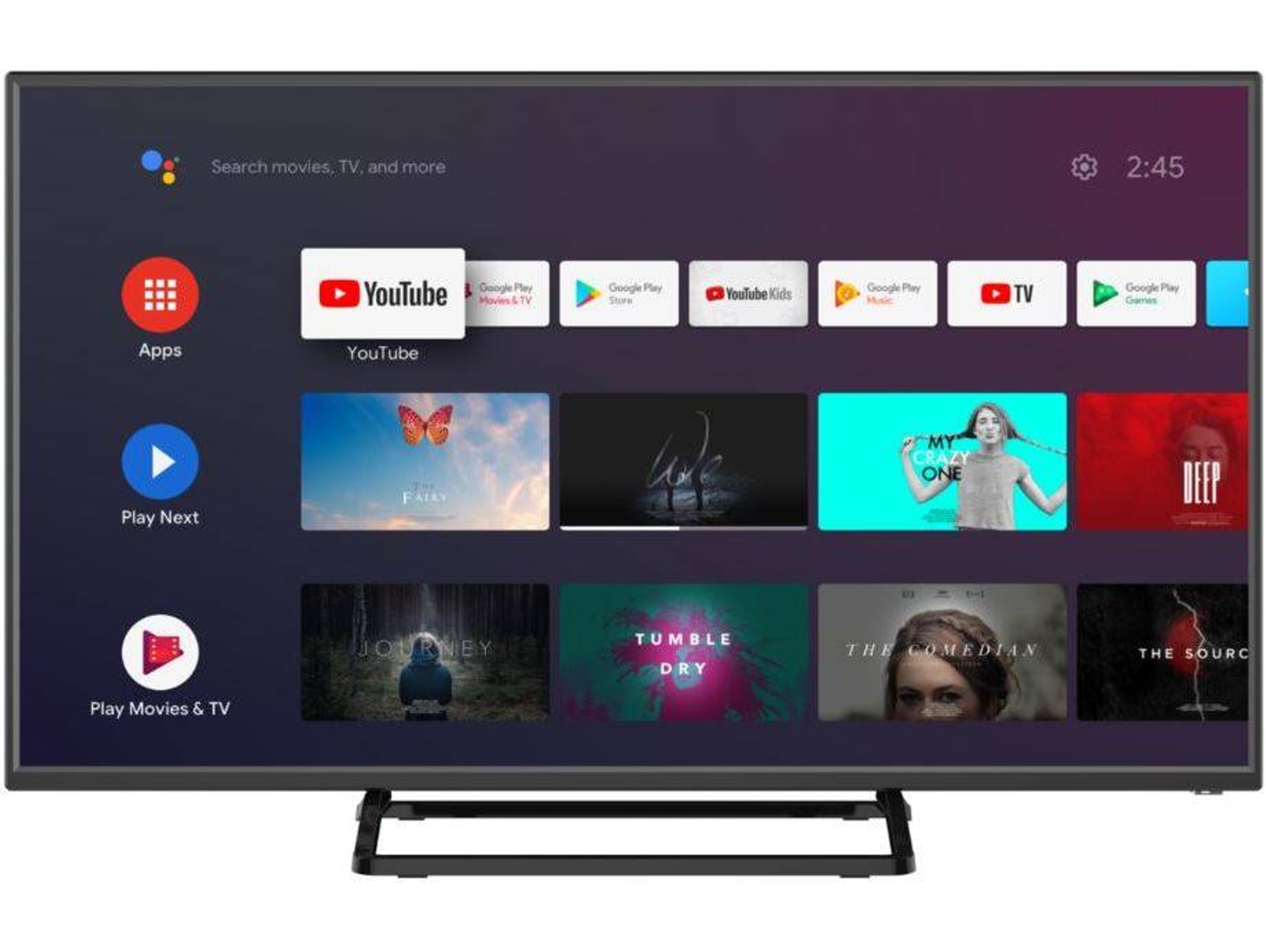 TV SMART TECH SMT40N30FC4U1B1 (LED - 40'' - 102 cm - Full HD - Smart TV)