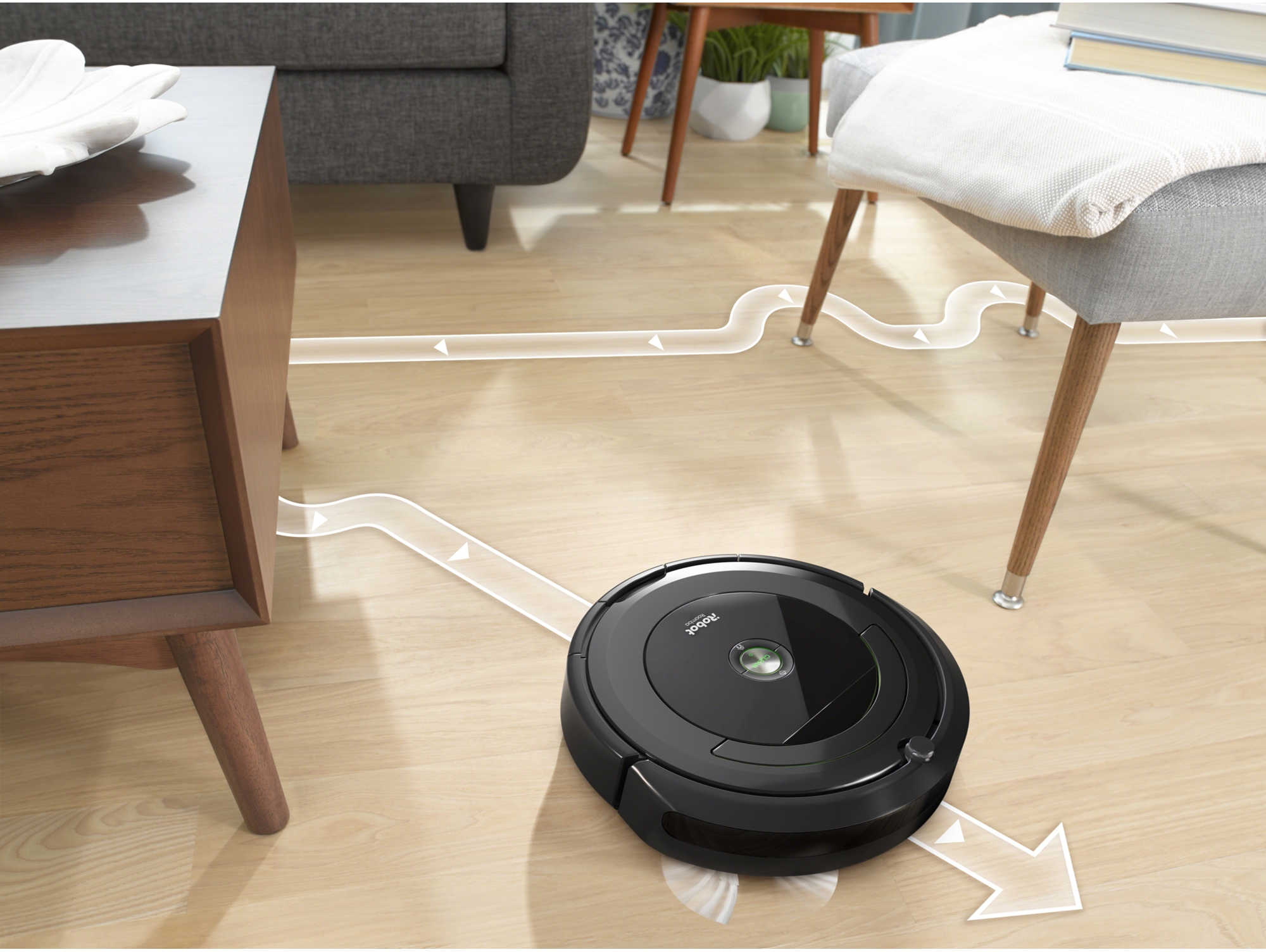 Aspirador Robot IROBOT Roomba 696 Autonomia 60 min Worten Canarias