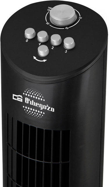 Ventilador de Torre ORBEGOZO TW 0800 (3 Velocidades - 60 W)