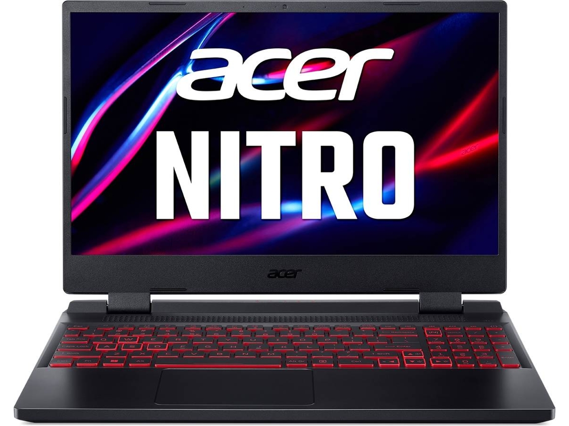 Portátil Gaming ACER Nitro AN515-58-7504 (Intel Core i7-12700H - NVIDIA GeForce RTX 3050 - RAM: 16 GB - 512 GB SSD - 15.6'')