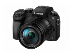 Cámara Mirrorless PANASONIC DMC-G7HEC-K DSLM (16 MP - Sensor: Micro 4/3 - ISO: 100 a 25 600)