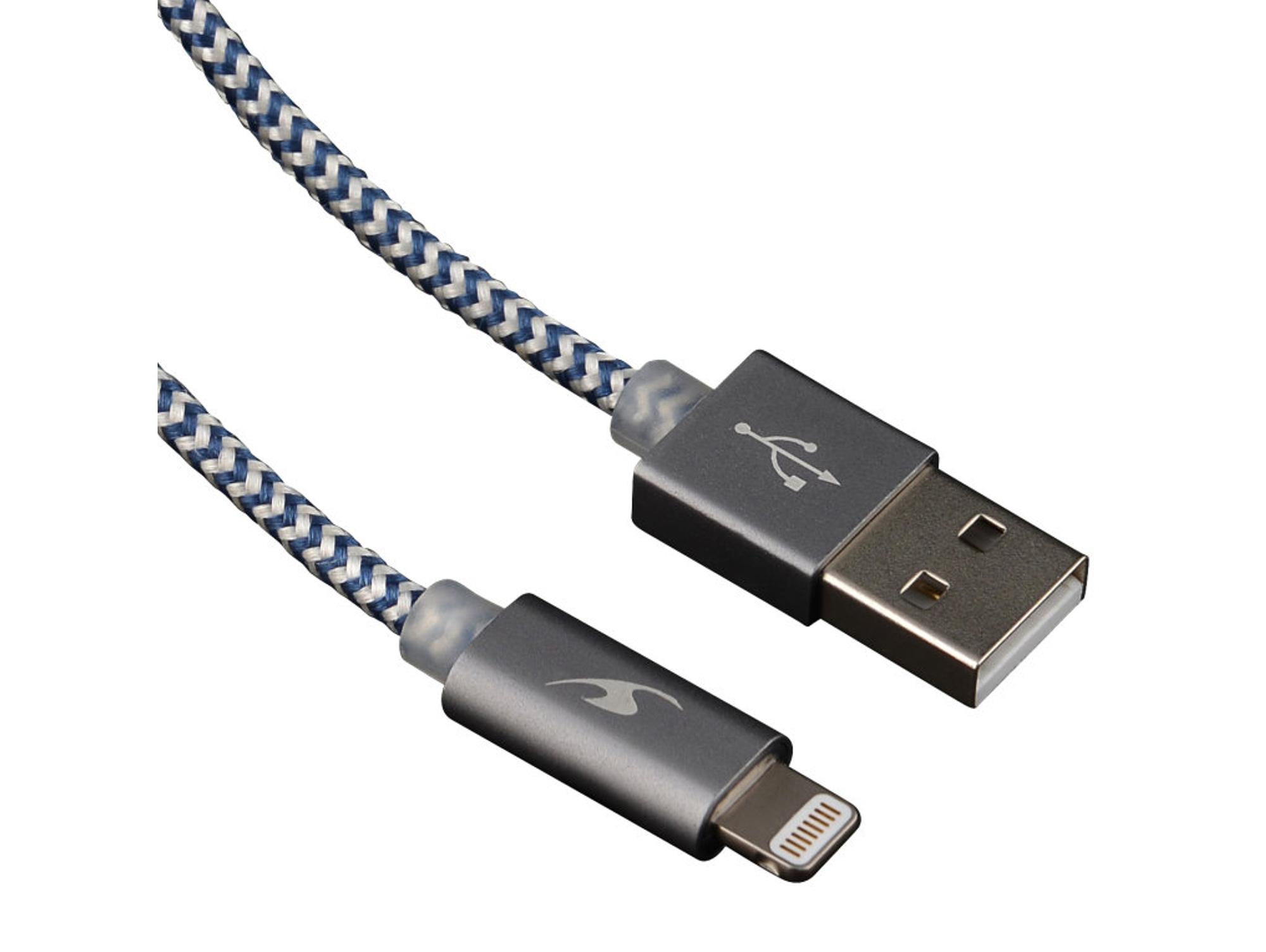 Cable USB Lightning BLUESTORK 1.2m con Led