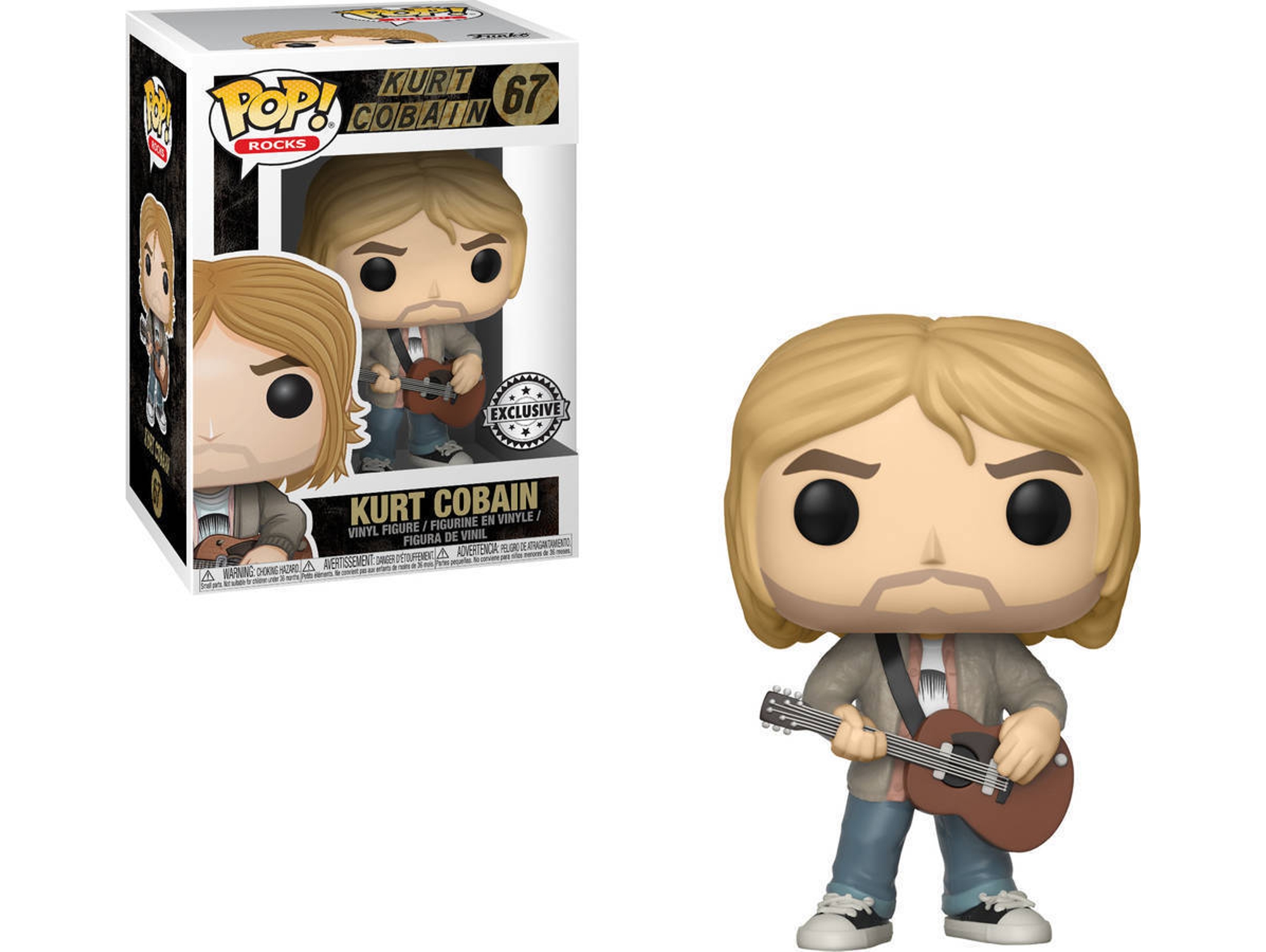 Figura FUNKO Pop! Rocks: Kurt Cobain with Sweater