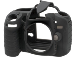 Funda silicona EASYCOVER Nikon D90 Negro