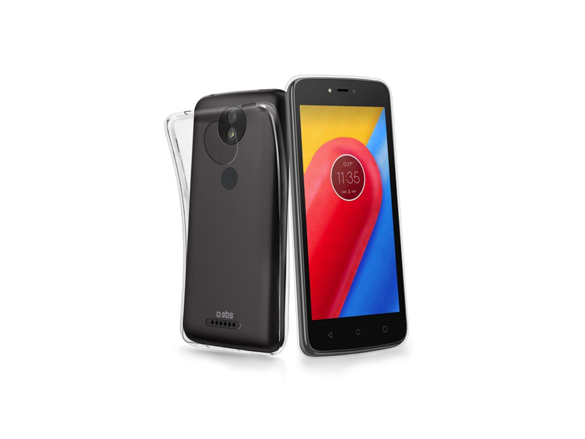 Carcasa Motorola Moto C SBS Skinny Transparente