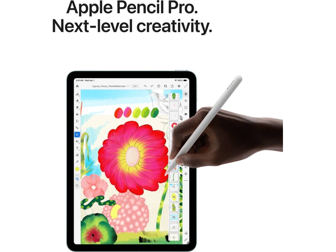 iPad APPLE Air (13'' - M4 - 256 GB - Wi-Fi - Gris Sideral