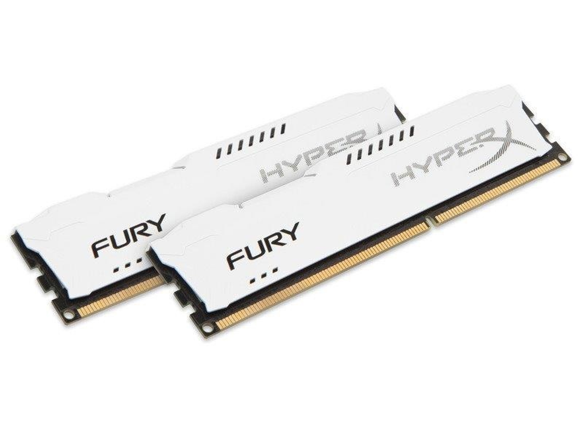 Memoria RAM DDR3 HYPERX Fury (2 x 8 GB - 1866 MHz - CL 10 - Blanco)