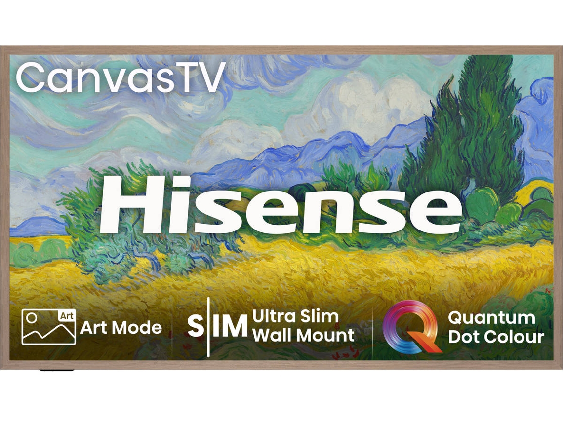 TV HISENSE CANVAS 55S7NQ (QLED - 55'' - 140 cm - 4k Ultra HD - Smart TV)