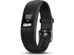 Pulsera de actividad GARMIN vivofit 4 (Bluetooth - Hasta 1 año de autonomía - Resistente al agua - Negro)
