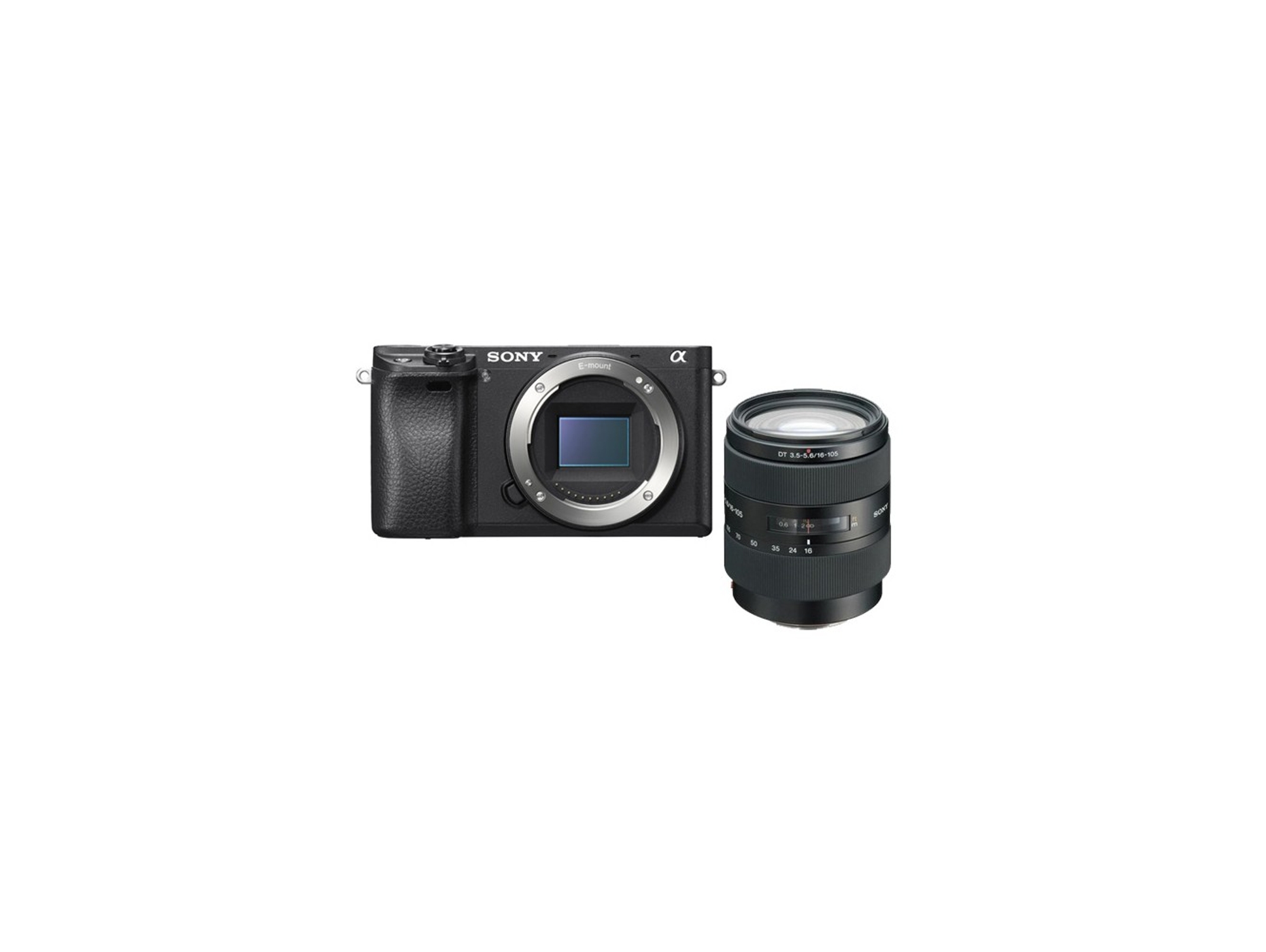 Cámara Mirrorless SONY ALFA 6300 16-105MM BK (24.2 MP - Sensor: APS-C - ISO: 100 a 51 200)