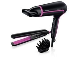 Secador de Pelo + Plancha de Pelo PHILIPS HP8640/60