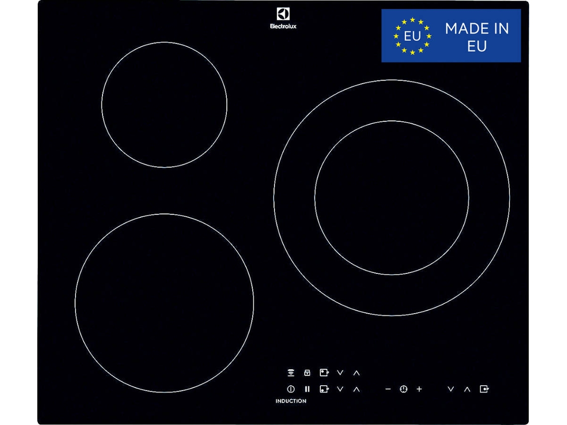 Placa de Inducción ELECTROLUX LIT60336CK (Eléctrica - 60 cm - Negro)