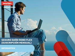 Seguro Daño Robo Flex (Suscripción Mensual) - De 800 a 1199.99 euros - Tablets
