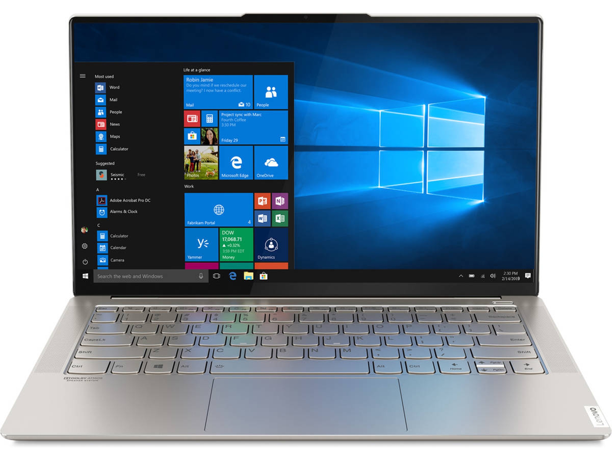 Portátil LENOVO Yoga S940-14IIL (14'' - Intel Core i7-1065G7 - RAM
