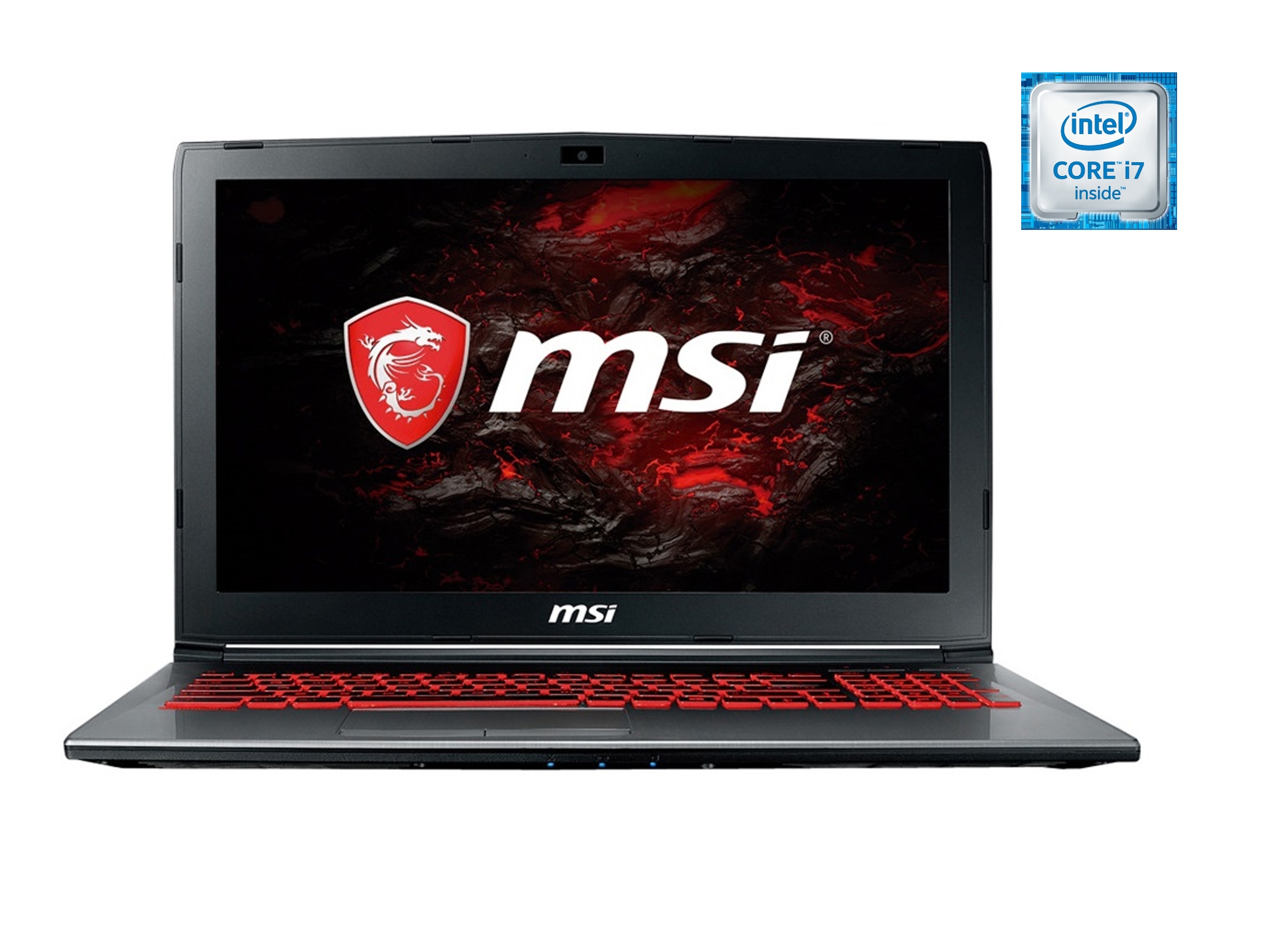 Portátil Gaming MSI GV62 7RE-2271ES (Intel Core i7-7700HQ - NVIDIA GeForce GTX 1050 Ti - RAM: 16 GB - 1 TB HDD + 128 GB SSD - 15'')