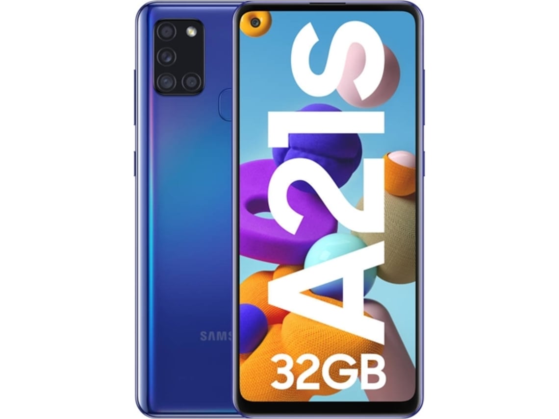 Smartphone SAMSUNG Galaxy A21s (6.55'' - 3 GB - 32 GB - Azul)