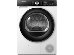 Secadora HISENSE DH3S902BW3 (9 kg - Bomba de Calor - Blanco)