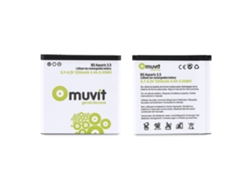 Batería Li-ion MUVIT para Bq Aquaris 3.5 1200 mAh