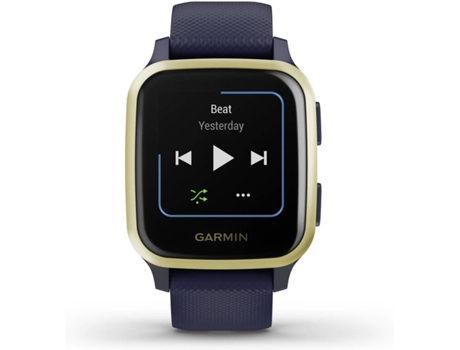Reloj Deportivo GARMIN Venu SQ Music (Bluetooth - Hasta 6 días de autonomía - Azul)